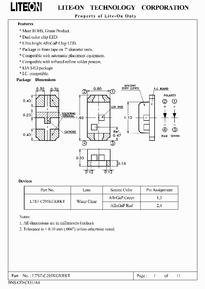 LTST-C295KGKRKT_1883554.PDF Datasheet