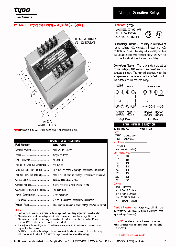 WUVT-1-120_1884413.PDF Datasheet