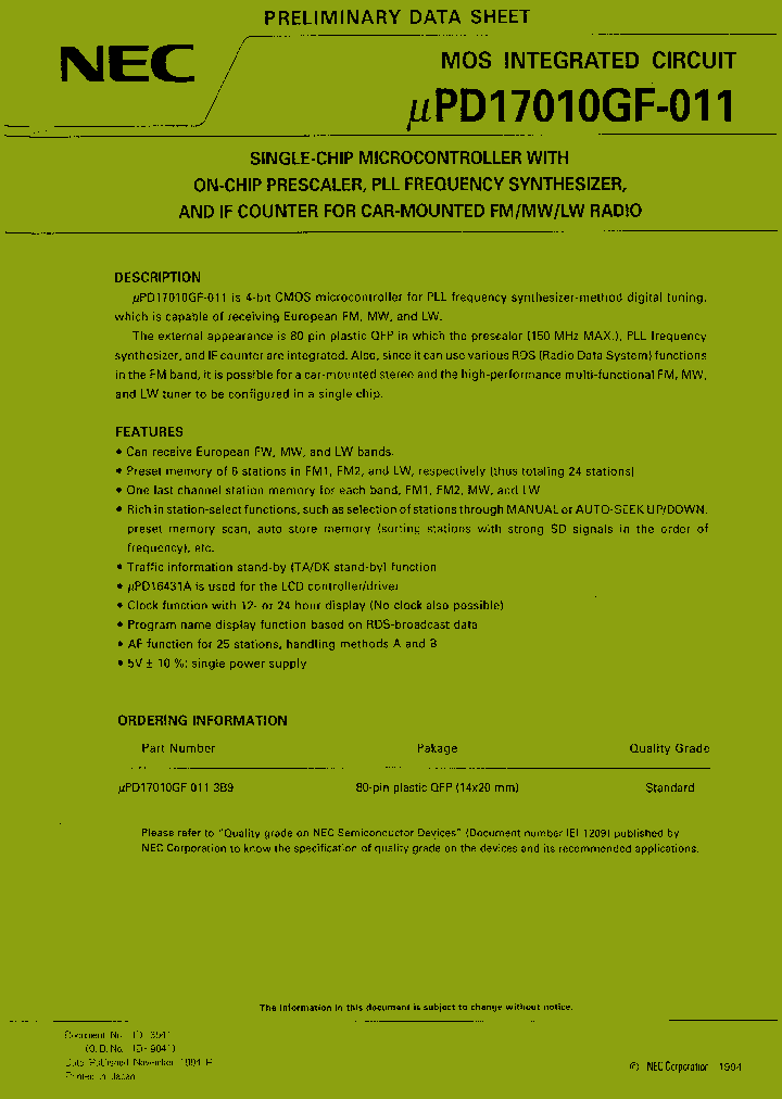 UPD17010GF-011-3B9_1884970.PDF Datasheet