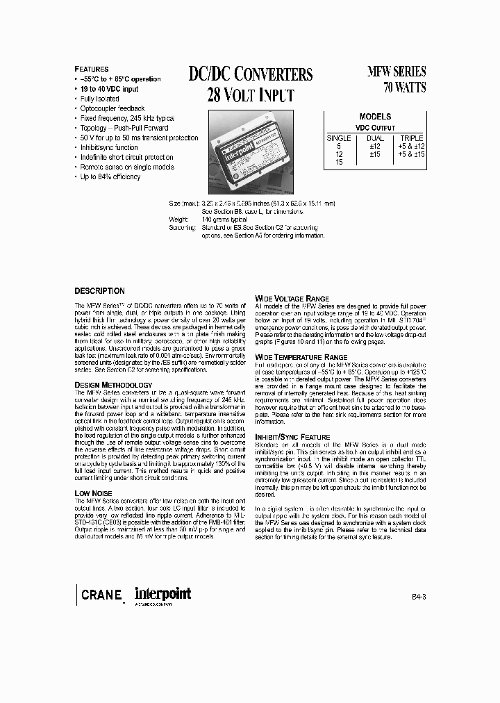 MFW2805SES_1887899.PDF Datasheet