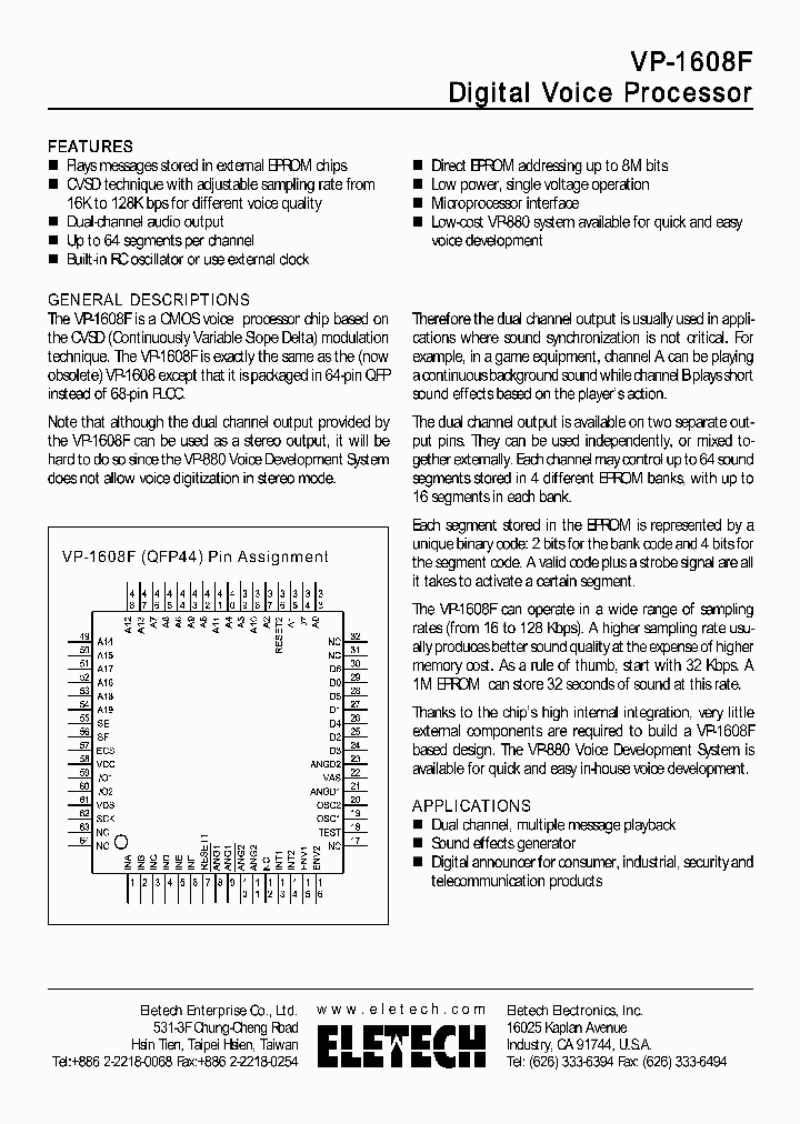 VP-1608F_1888759.PDF Datasheet