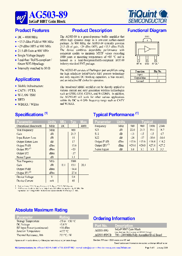 AG503-89PCB_1696854.PDF Datasheet