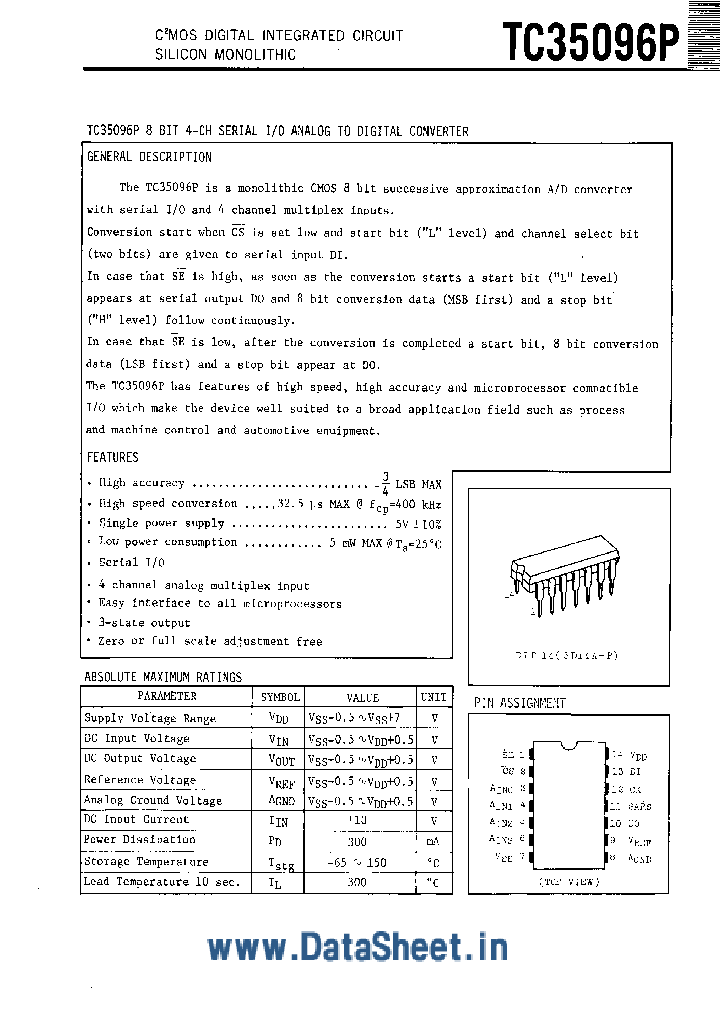 TC35096P_1873367.PDF Datasheet
