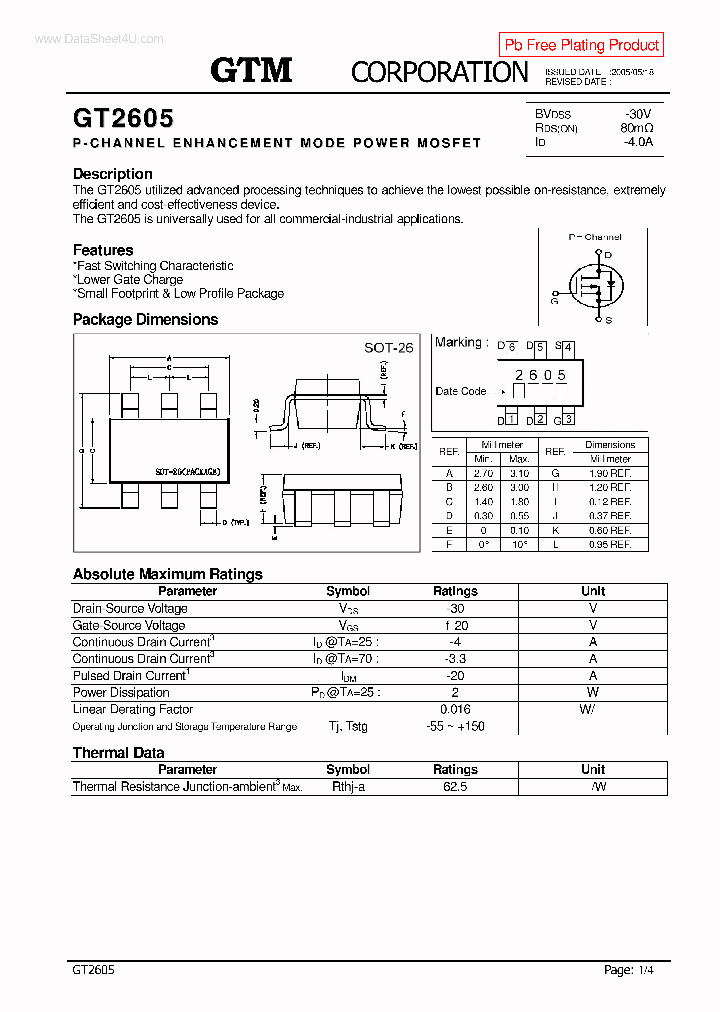 GT2605_1877202.PDF Datasheet