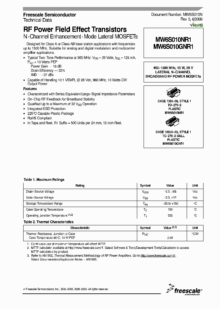 MW6S010GNR1_1894987.PDF Datasheet