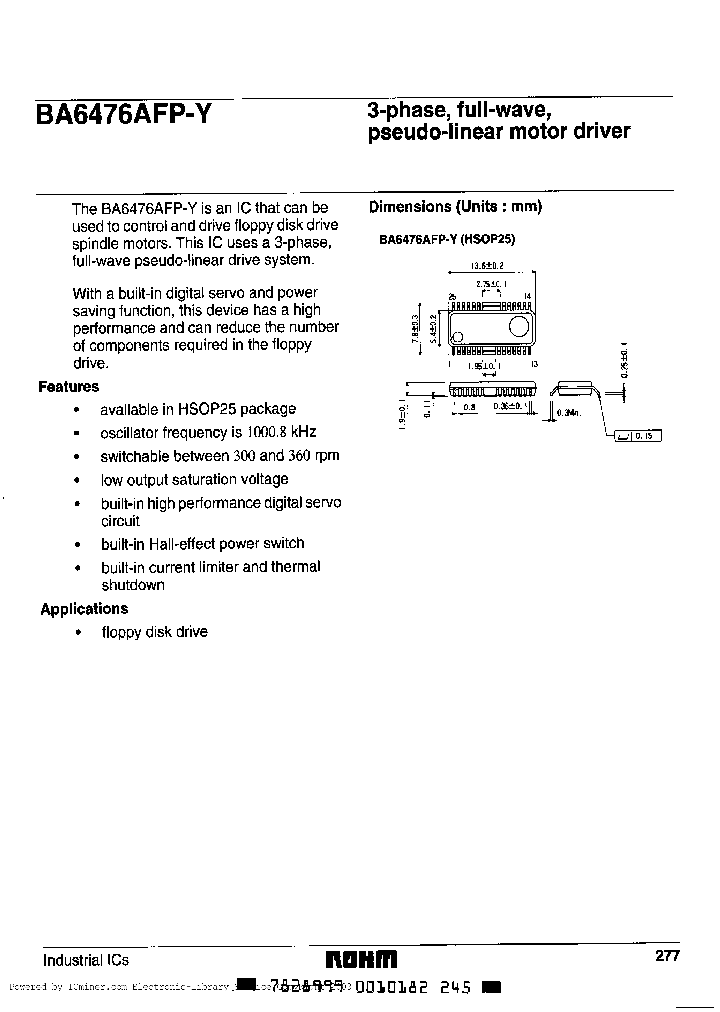 BA6476AFP-Y_1692712.PDF Datasheet