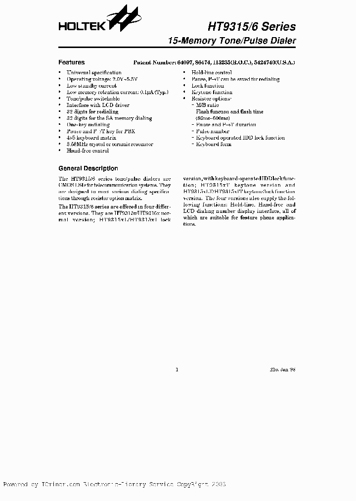 HT9315BLT_1703630.PDF Datasheet