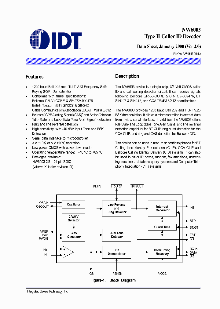 NW6003-XS_1700507.PDF Datasheet