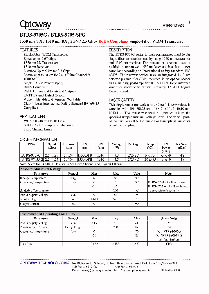 BTRS-9705-SPG_1723880.PDF Datasheet