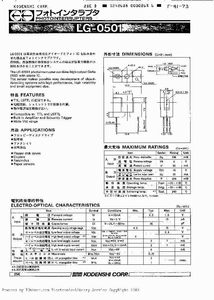 LG0501_1724485.PDF Datasheet