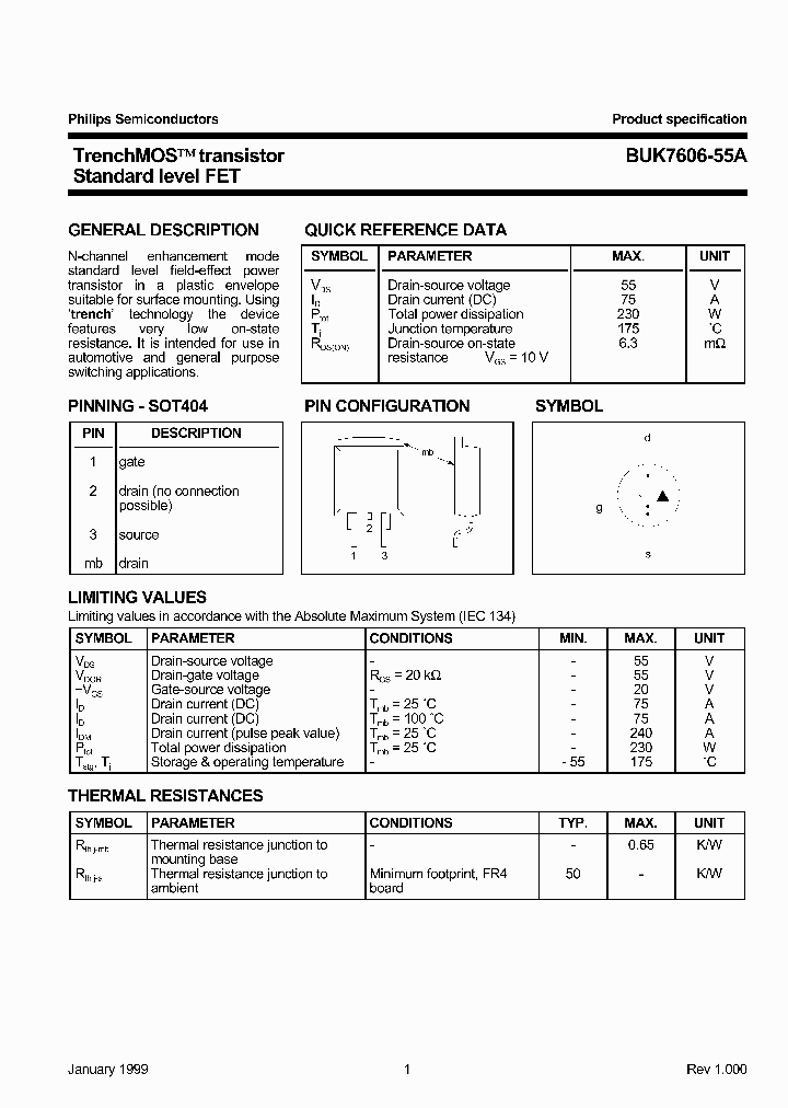 BUK7606-55_1729548.PDF Datasheet