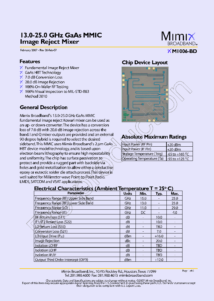 XM1006-BD-000V_1730400.PDF Datasheet