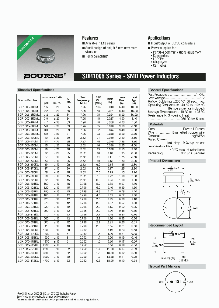SDR1006-5R6ML_1729739.PDF Datasheet