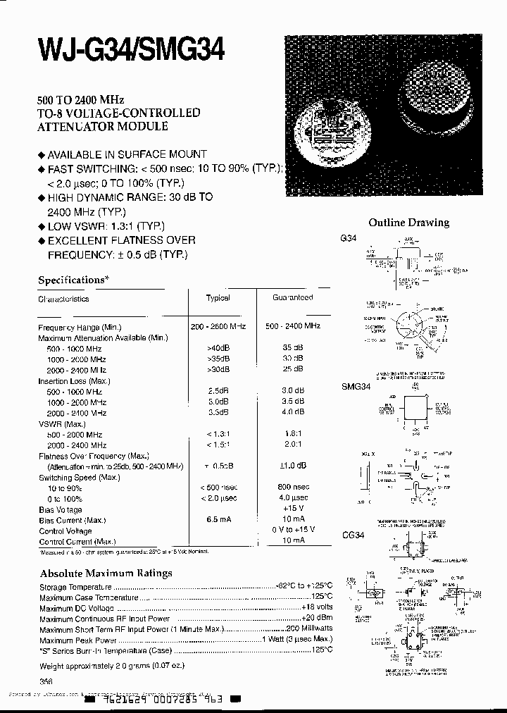 WJ-G34_1732542.PDF Datasheet