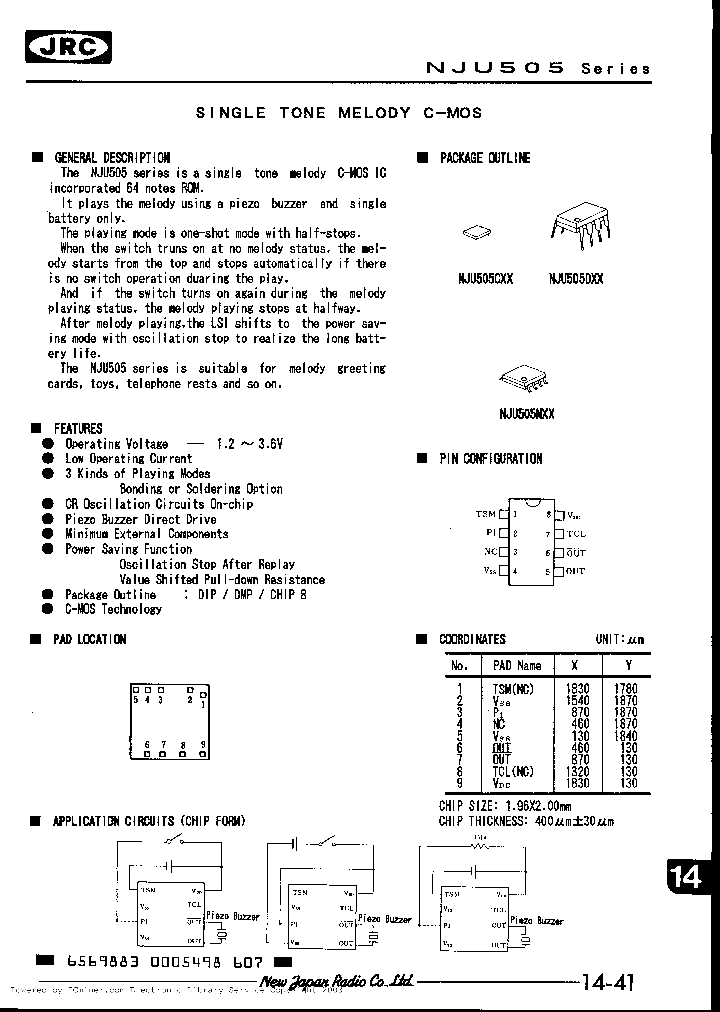 NJU505MXX_1724059.PDF Datasheet
