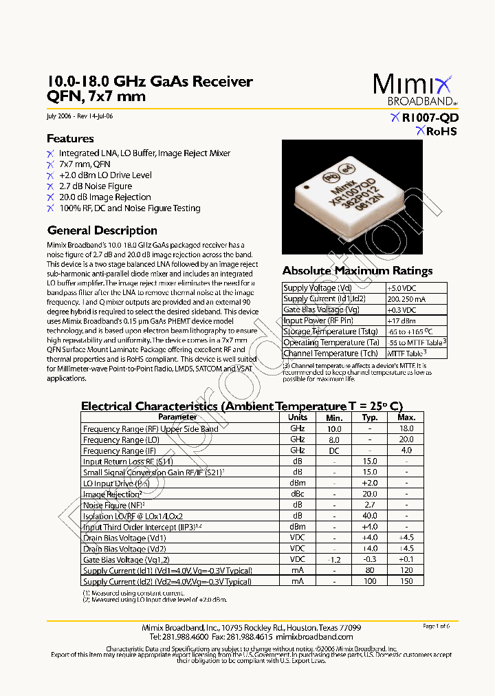 XR1007-QD-0N0T_1734837.PDF Datasheet