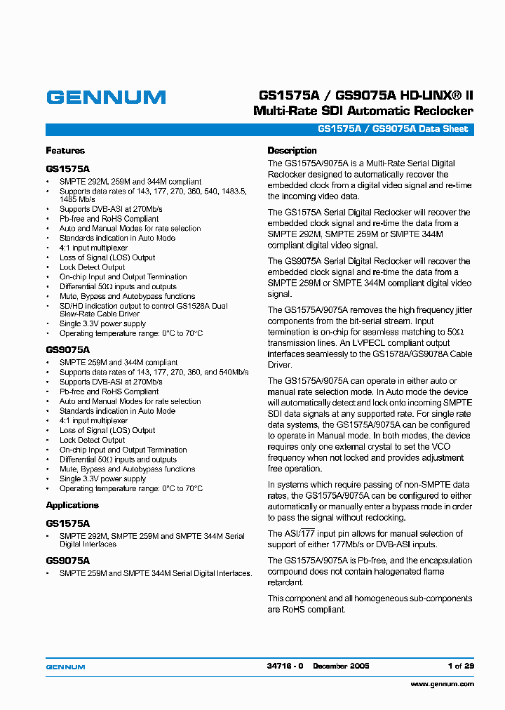 GS9075A_1735675.PDF Datasheet