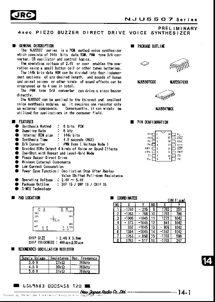 NJU5507MXX_1735411.PDF Datasheet