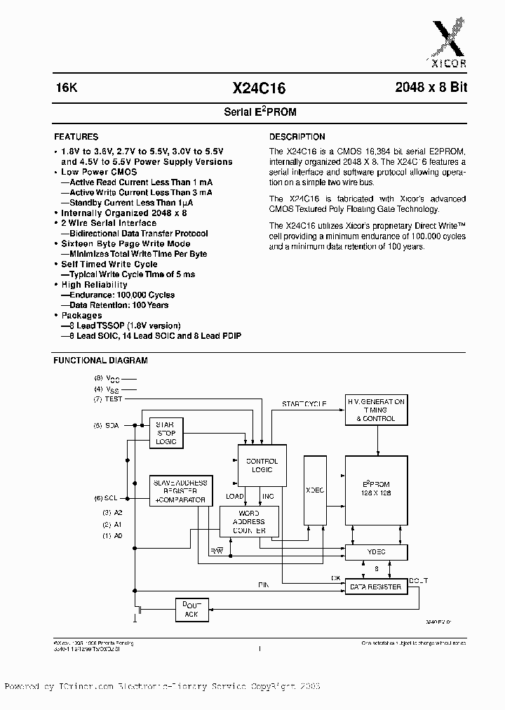 X24C16DMB-3_1740499.PDF Datasheet