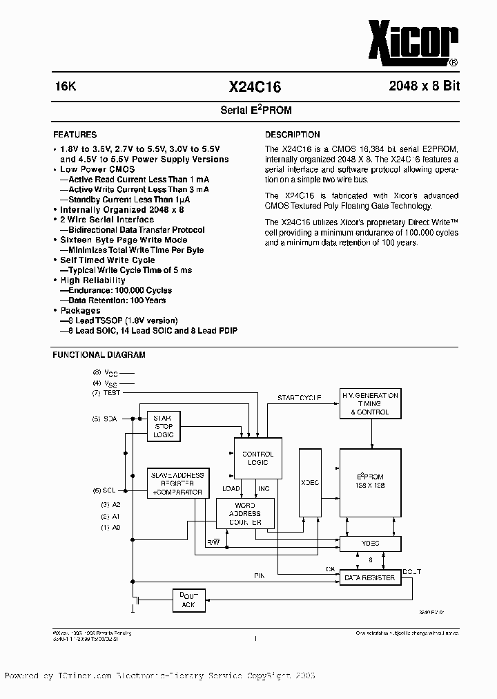 X24C16DMB-27_1740501.PDF Datasheet