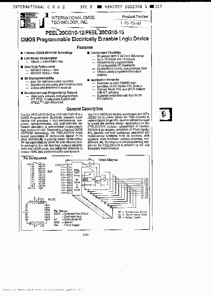 PEEL20CG10J-15_1745487.PDF Datasheet
