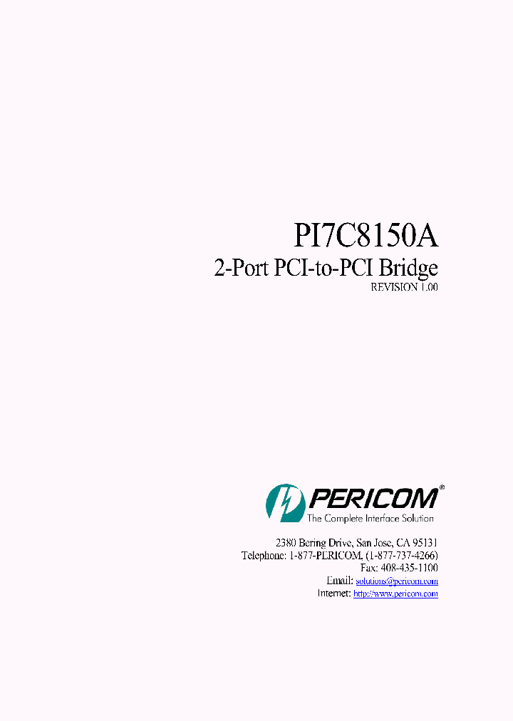 PI7C8150A-33_1745805.PDF Datasheet