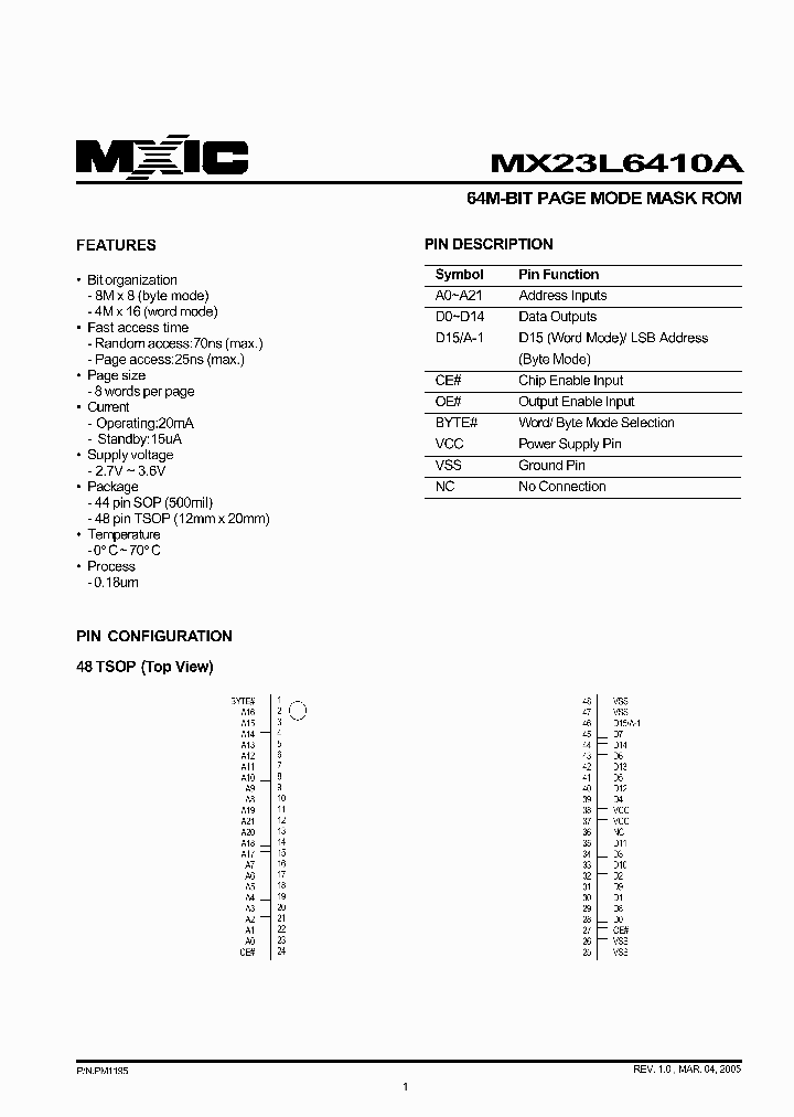 23L6410A-70_1746709.PDF Datasheet