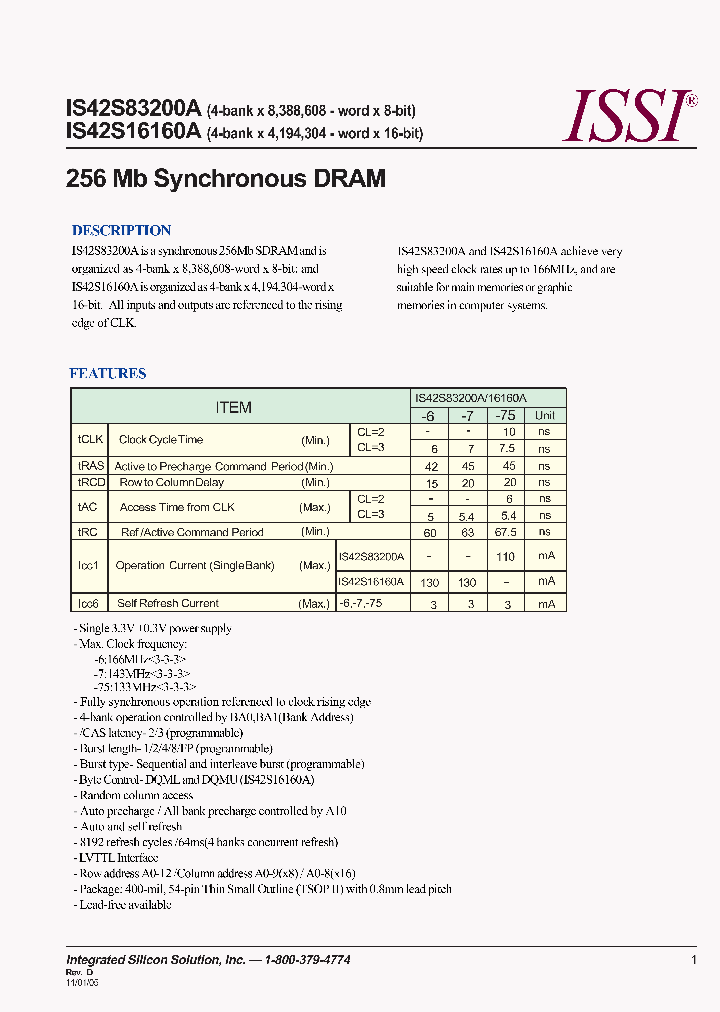 IS42S83200A-75T_1747633.PDF Datasheet