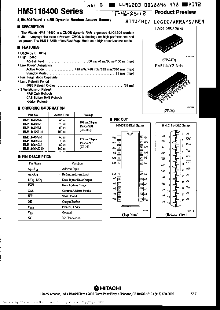 HM5116400J-10_1745042.PDF Datasheet