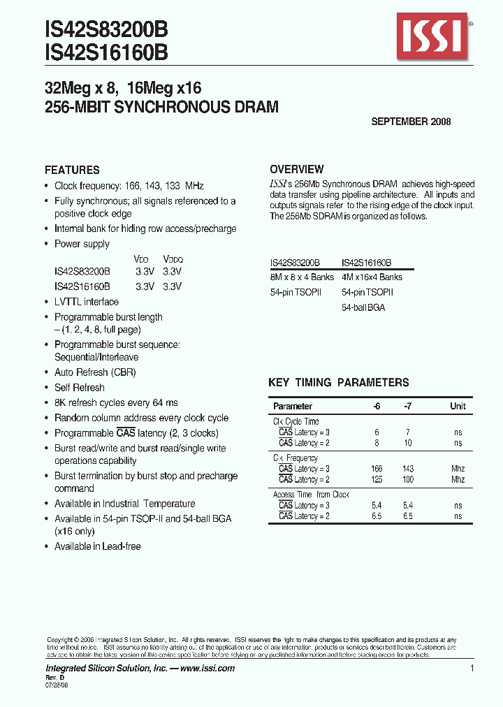 IS42S16160B-6T_1748915.PDF Datasheet