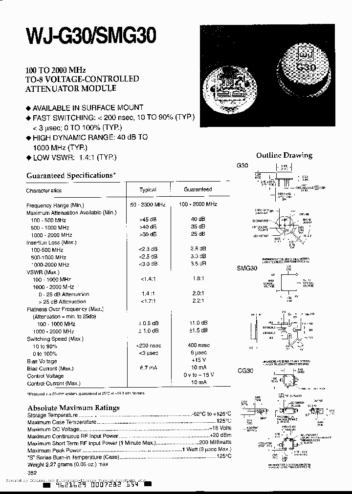 WJ-G30_1732541.PDF Datasheet