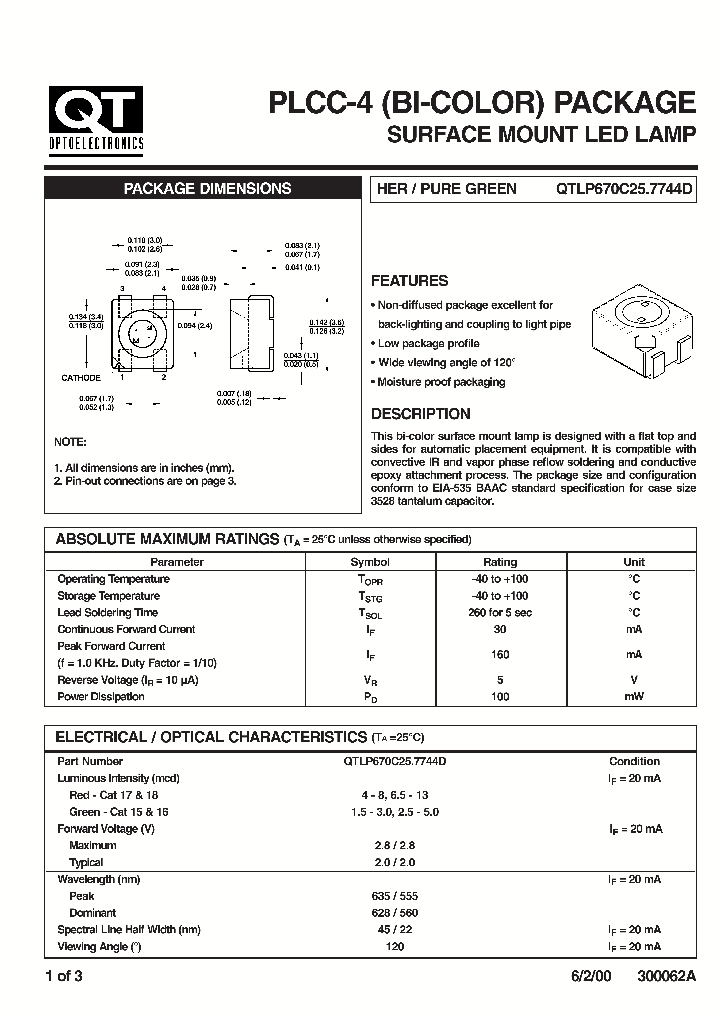 QTLP670C-25_1750019.PDF Datasheet