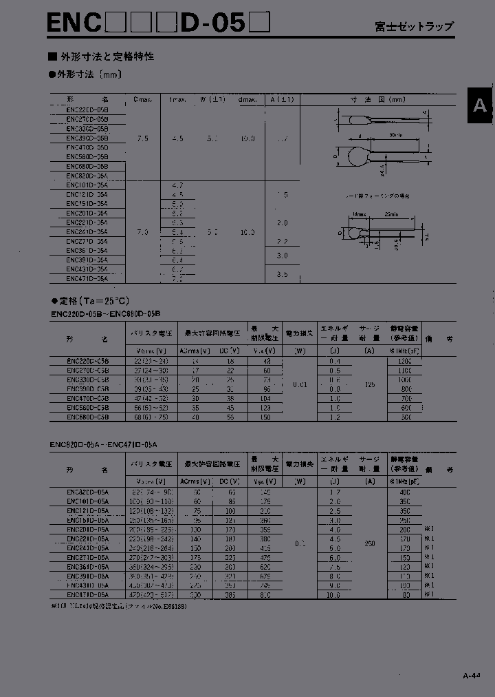 ENC270D-05B_1751033.PDF Datasheet