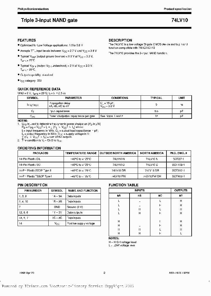 74LV10D-T_1751550.PDF Datasheet
