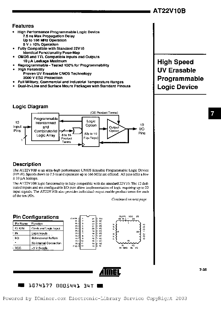 AT22V10B-7LC_1749001.PDF Datasheet