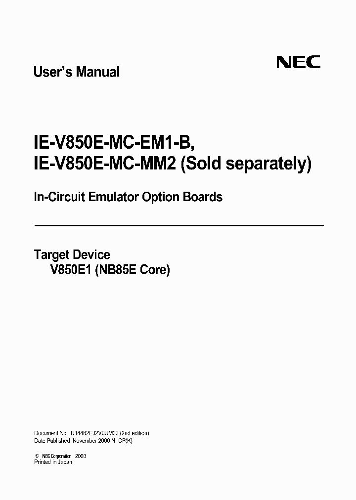 IE-V850E-MC-MM2_1752513.PDF Datasheet