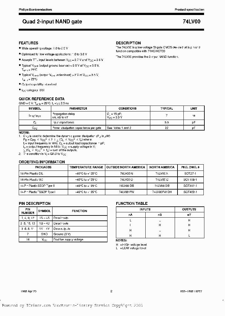 74LV00D-T_1751548.PDF Datasheet