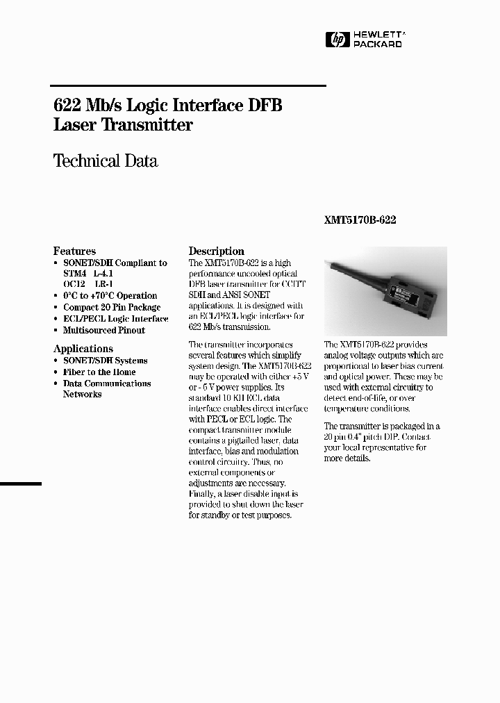 XMT5170B-622_1749455.PDF Datasheet