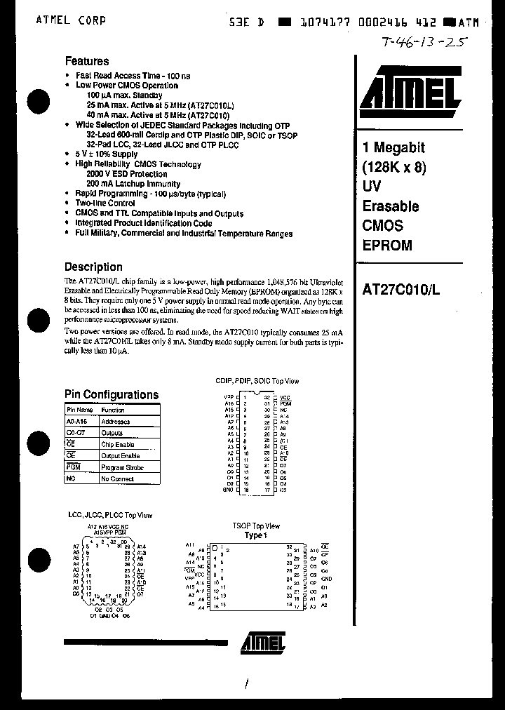 AT27C010L-17DC_1755753.PDF Datasheet