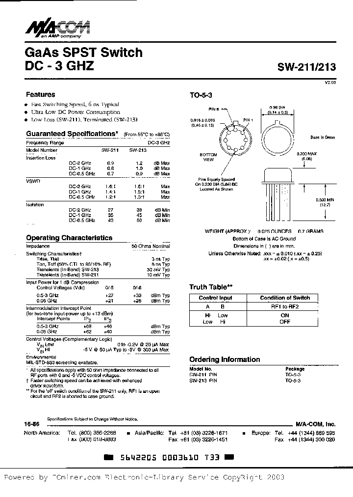 SW-211PIN_1756944.PDF Datasheet