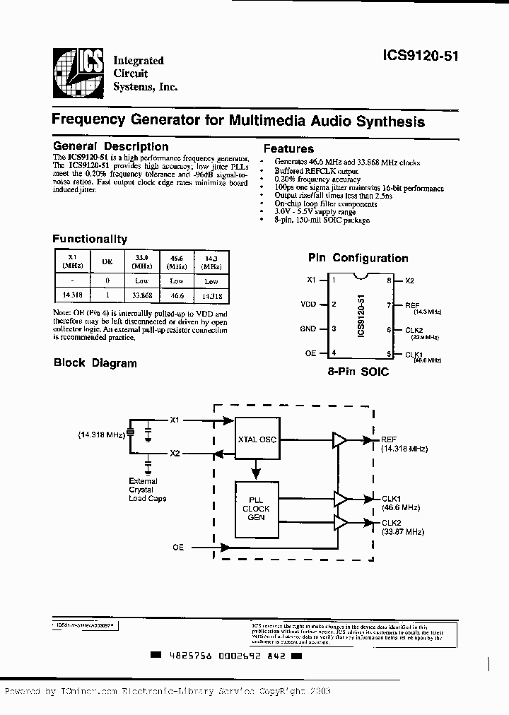 ICS9120M-51_1757072.PDF Datasheet