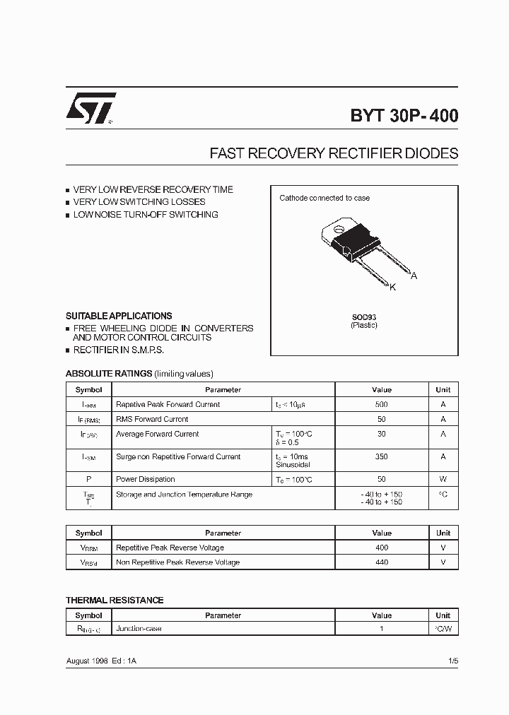 BYT30P-400_1759181.PDF Datasheet