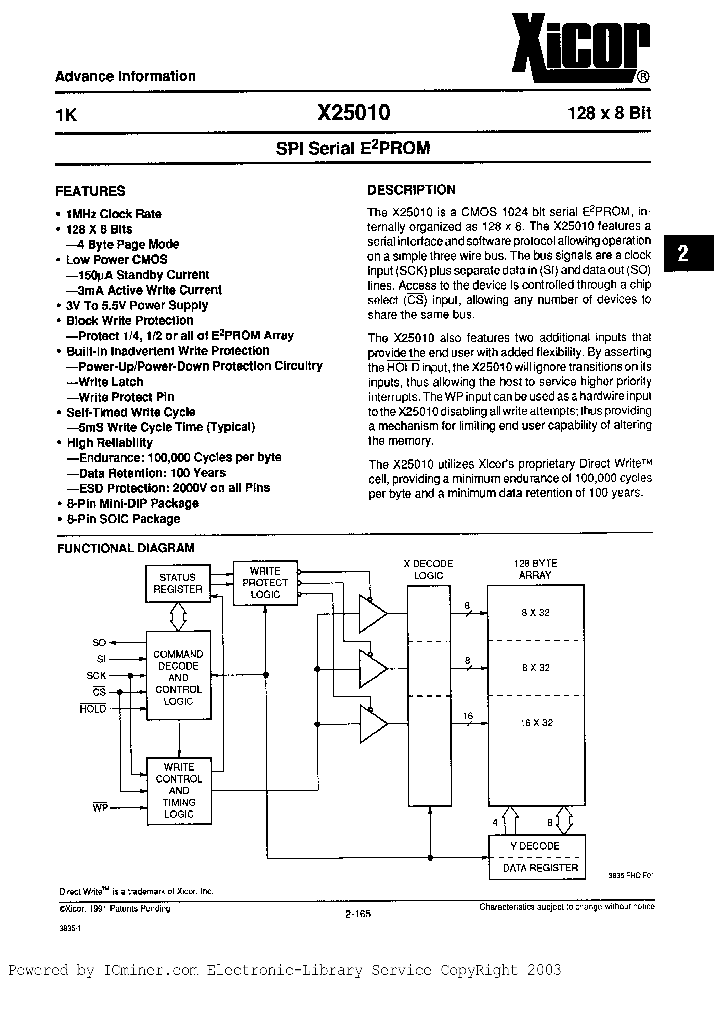 X25010P-3_1759649.PDF Datasheet