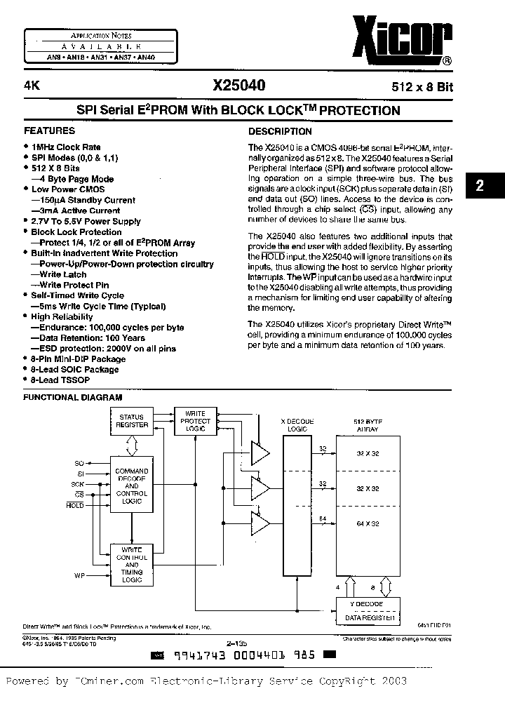 X25040V-27_1765319.PDF Datasheet