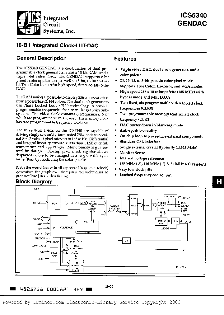 ICS5340V-1_1765478.PDF Datasheet