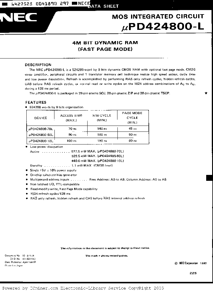 UPD424800V-10L_1765505.PDF Datasheet