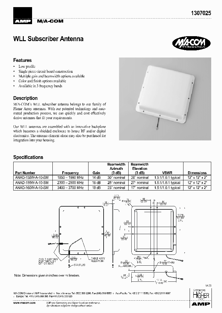 ANAD-160W-A-10-SM_1766273.PDF Datasheet