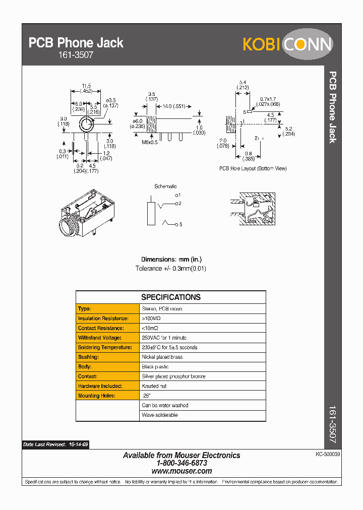 161-3507_1775719.PDF Datasheet
