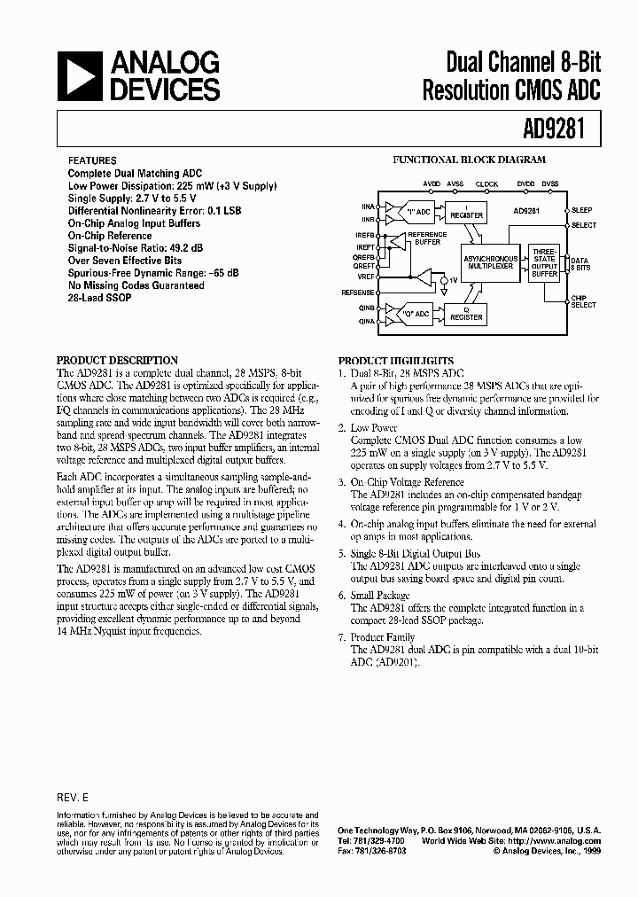 AD9281-EB_1782338.PDF Datasheet