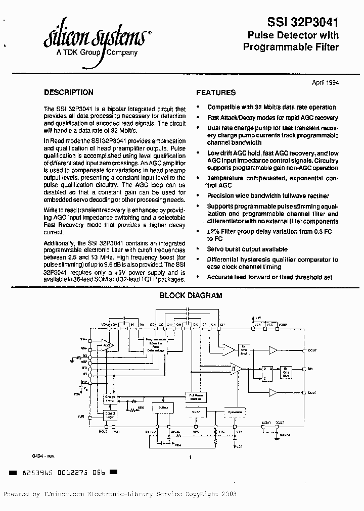 SSI32P3041-CGT_1781552.PDF Datasheet